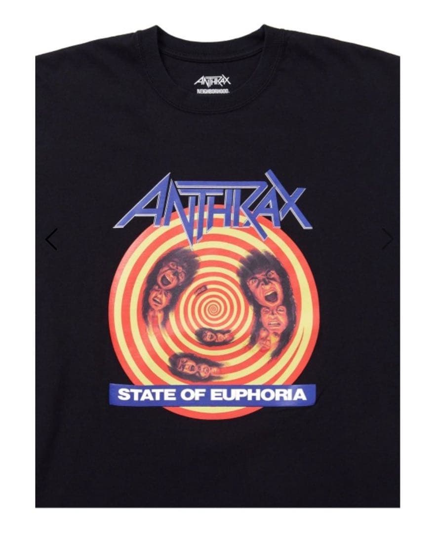 ネイバーフッドANTHRAX STATE OF EUPHORIA ロングスリーブ
