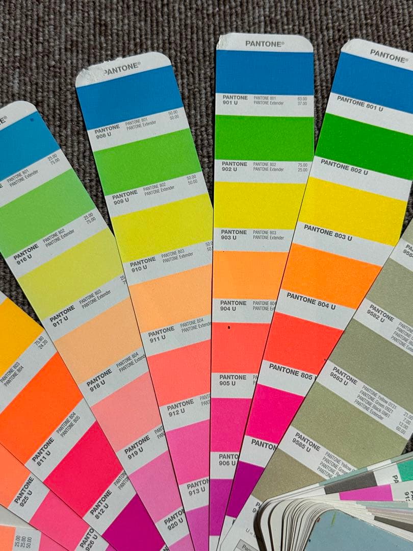 PANTONE色見本PASTELS&NEONS Coated&Uncoated