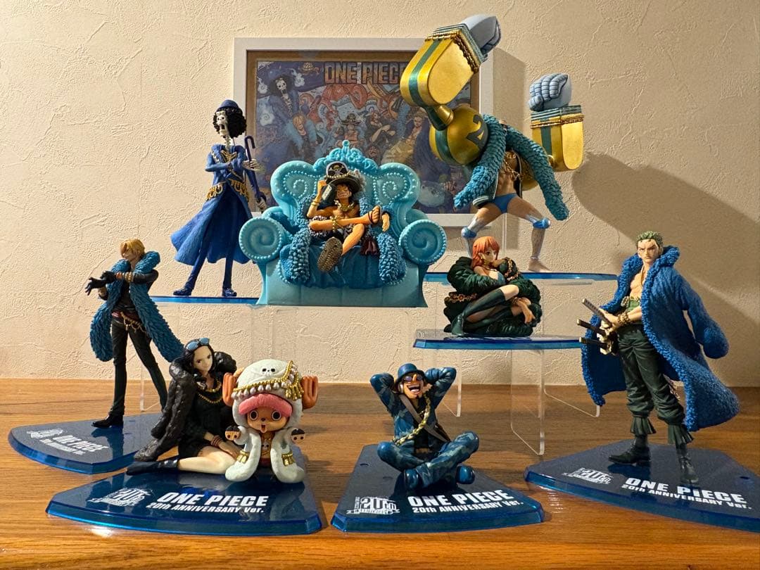 麦わらの一味 フィギュアーツZERO 20TH ANNIVERSARY VER.