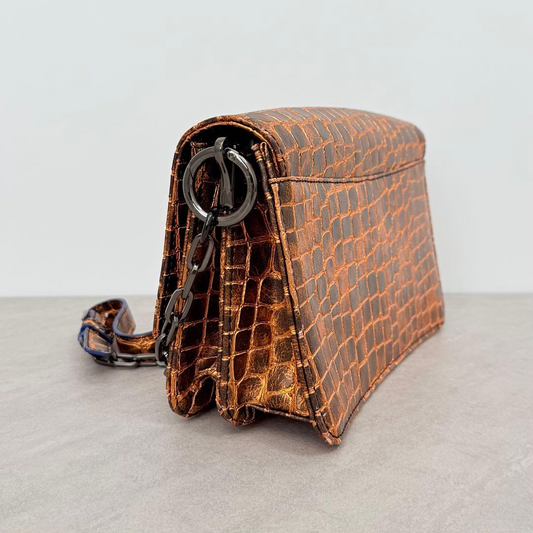 Vivienne Westwood チェーンショルダーバッグ レオパードオーブ