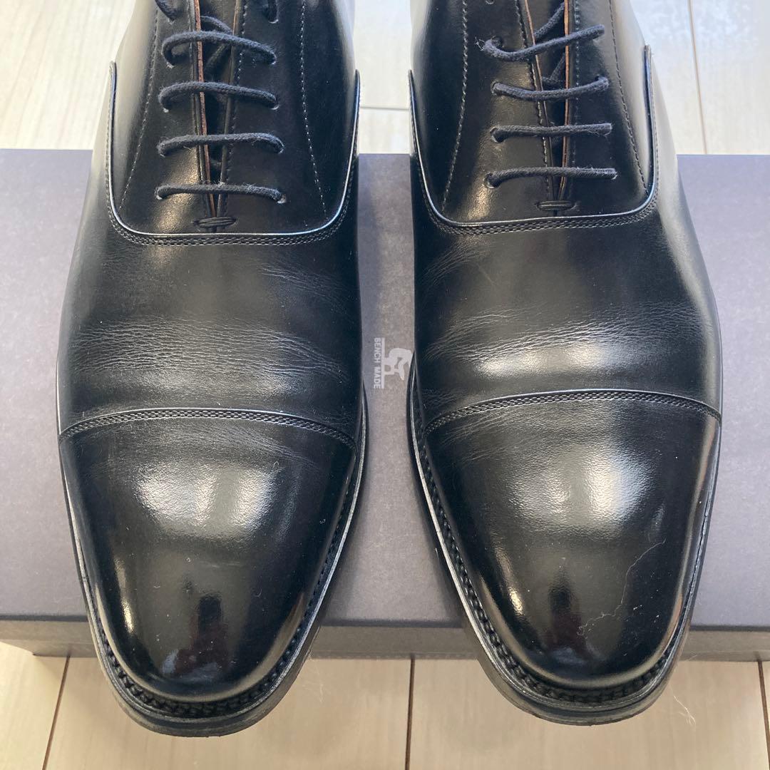【美品】スコッチグレイン HA-9106 ブラックレザー 革靴