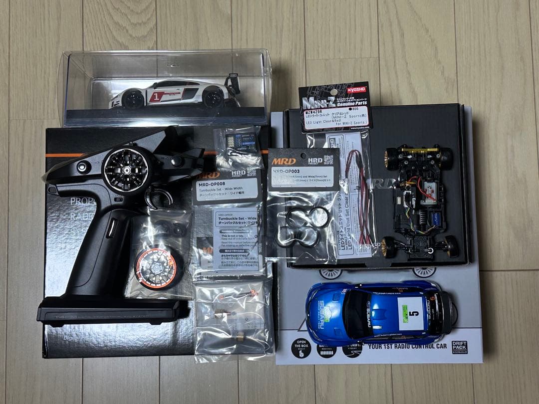 Futaba T4PM PLUS 送信機 Mini-zAWD MRDパーツセット