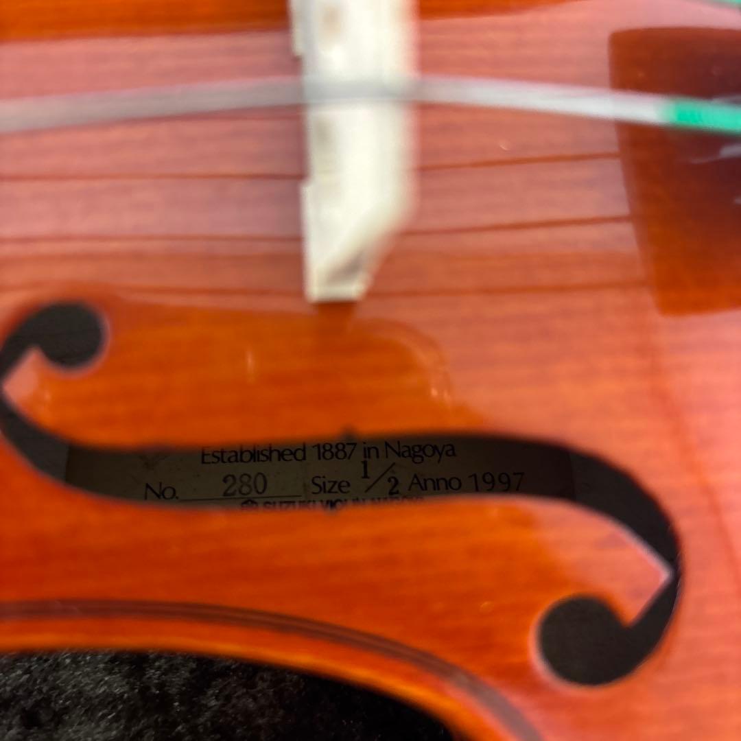 ■【極美品】バイオリン No.280 1/2 SUZUKI 1997 スズキ