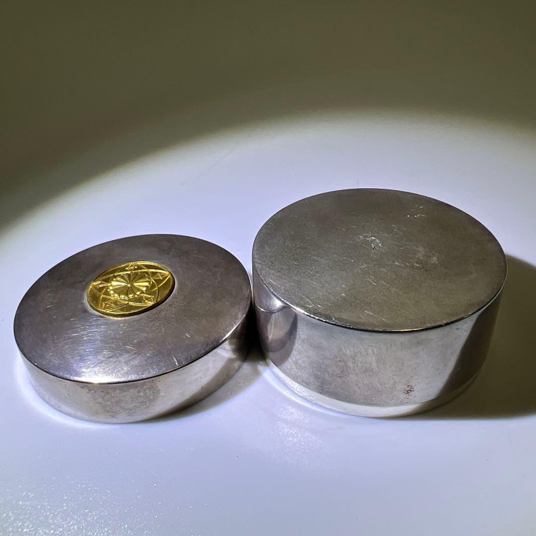 桂宮宣仁親王（桂宮家）　御下賜品　銀製ボンボニエールC 東Y7-1105☆1F