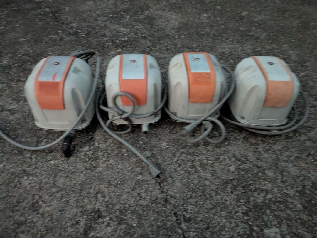 ジャンク　③安永 AP-60 浄化槽 水槽 アクアリウム ブロワー エアーポンプ