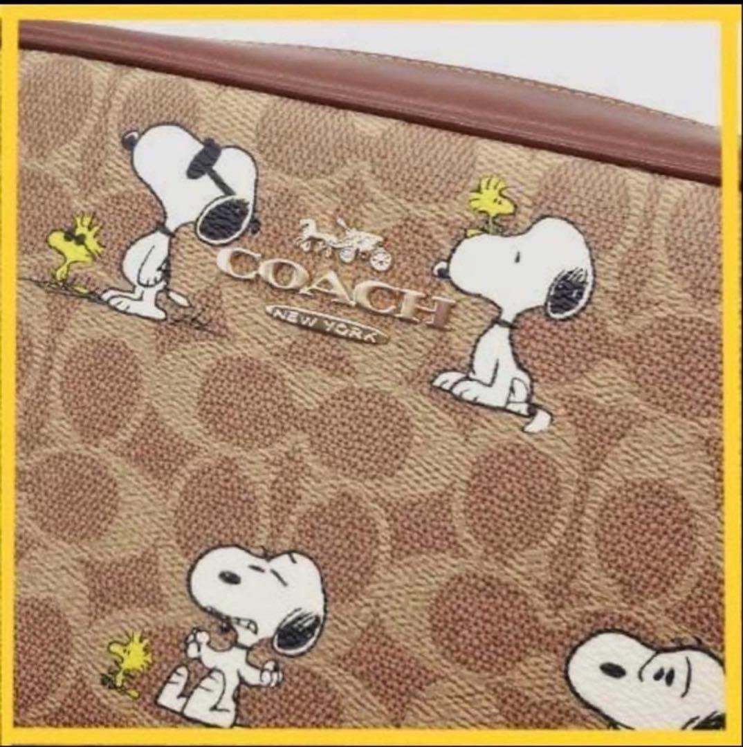 コーチ.COACH バック スヌーピー PEANUTS ショルダーバッグ