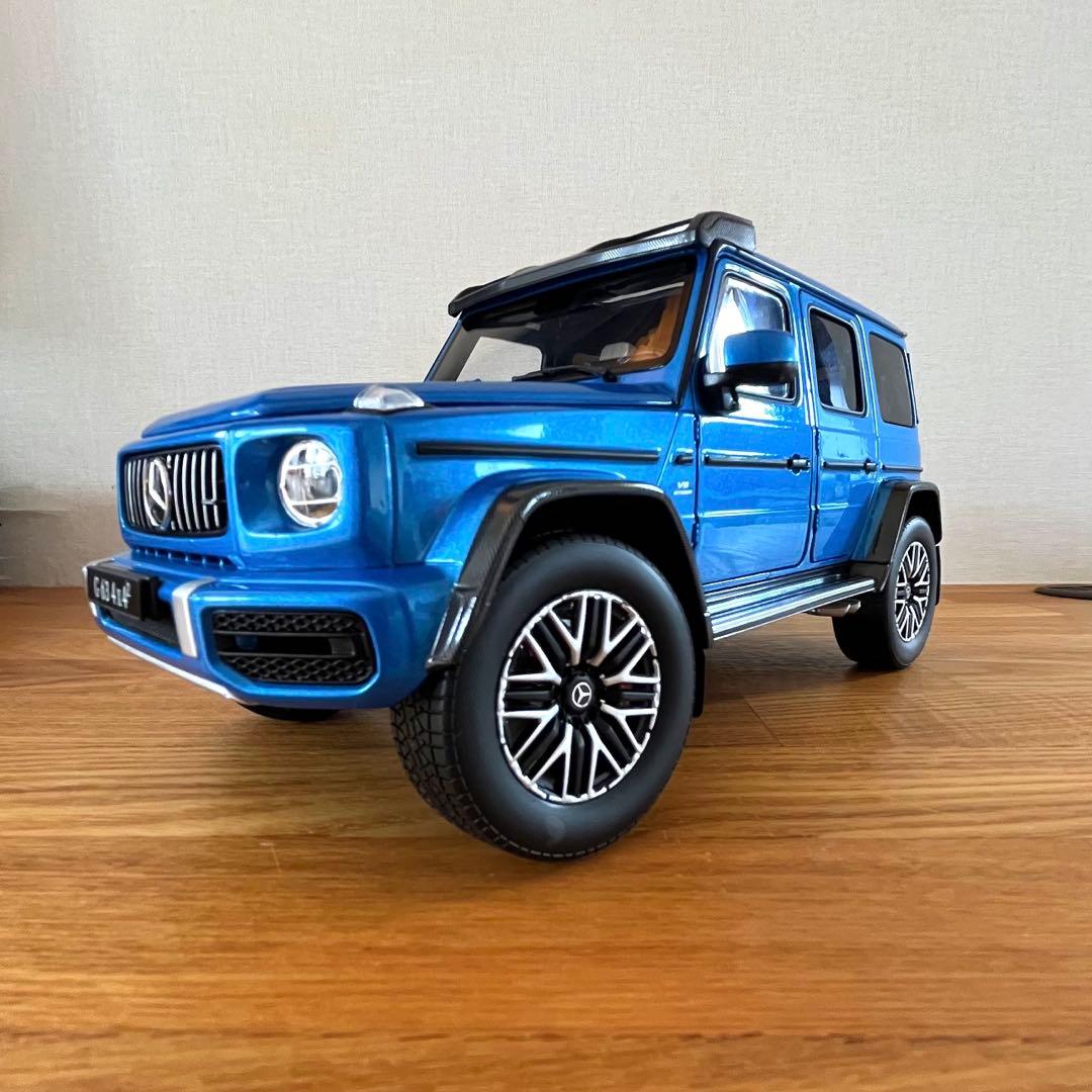 【ミニカー 美品】1/18 メルセデスベンツ AMG G63 4x4 Gクラス