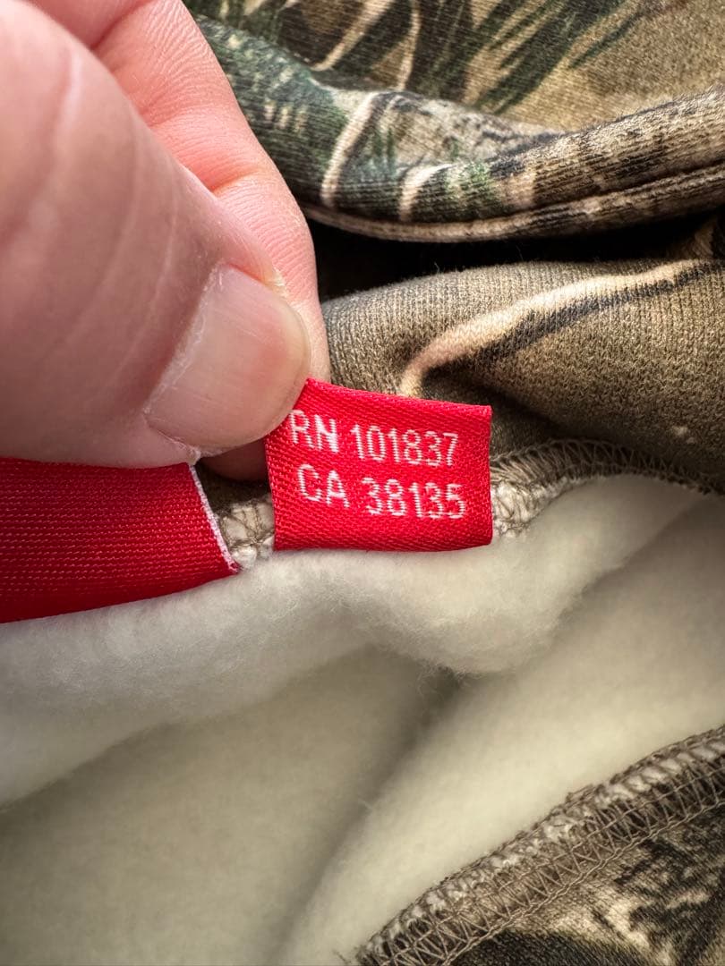 Supreme Box Logo Hooded Camo Lサイズ