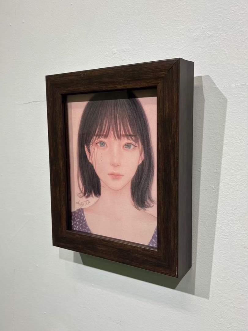 むらまつちひろ「eyes-1」2021年作品