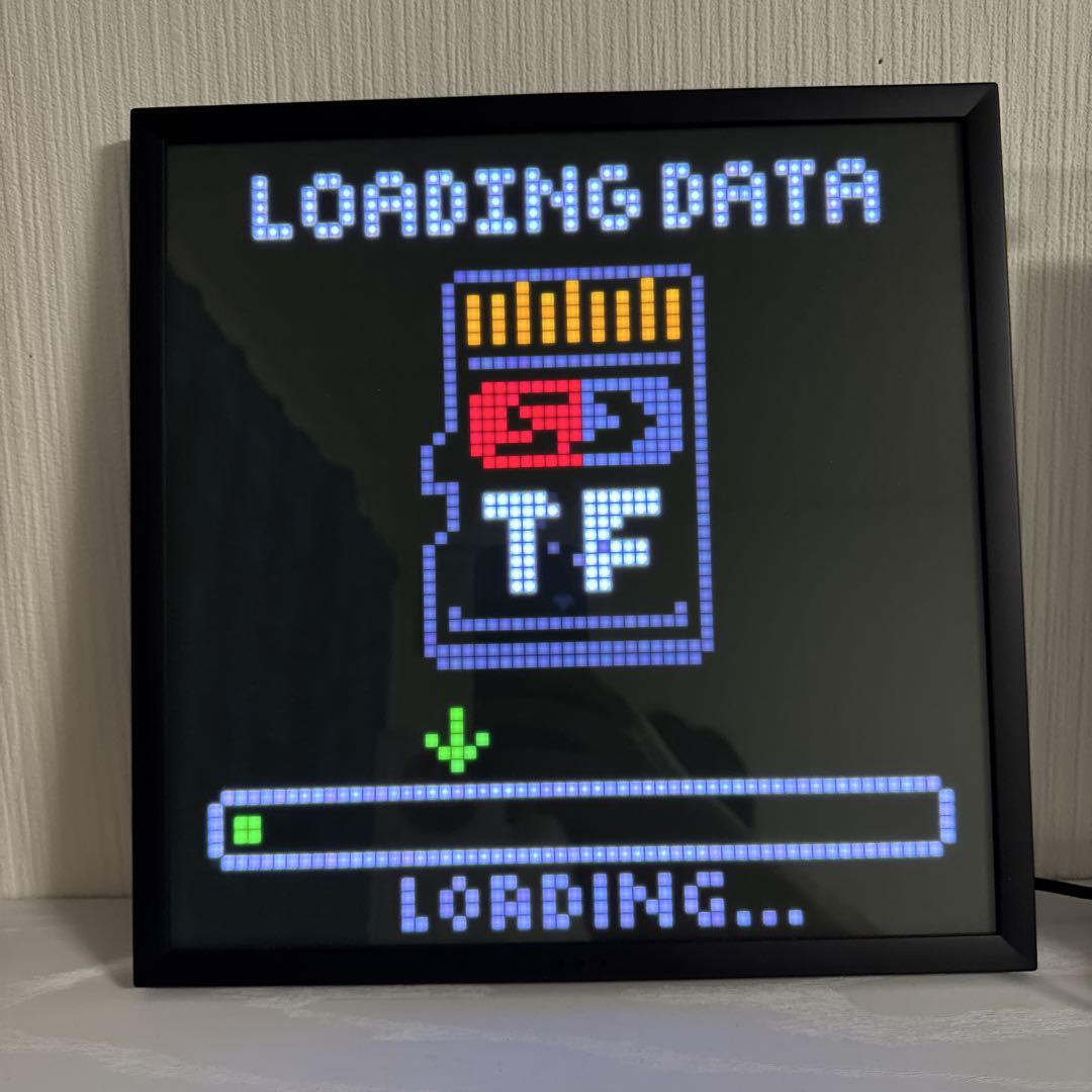 Divoom Pixoo 64デジタルフレーム ピクセルアート