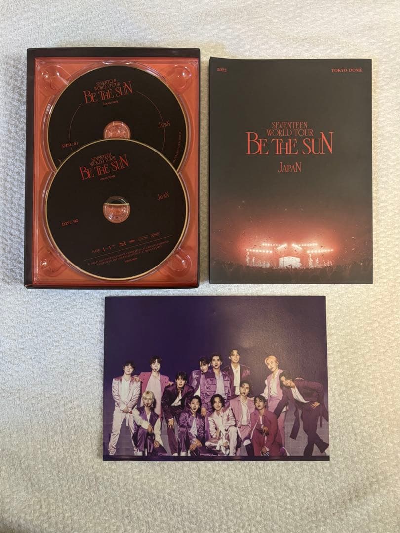 Seventeen BE THE SUN DVD Blu-ray トレカ13枚