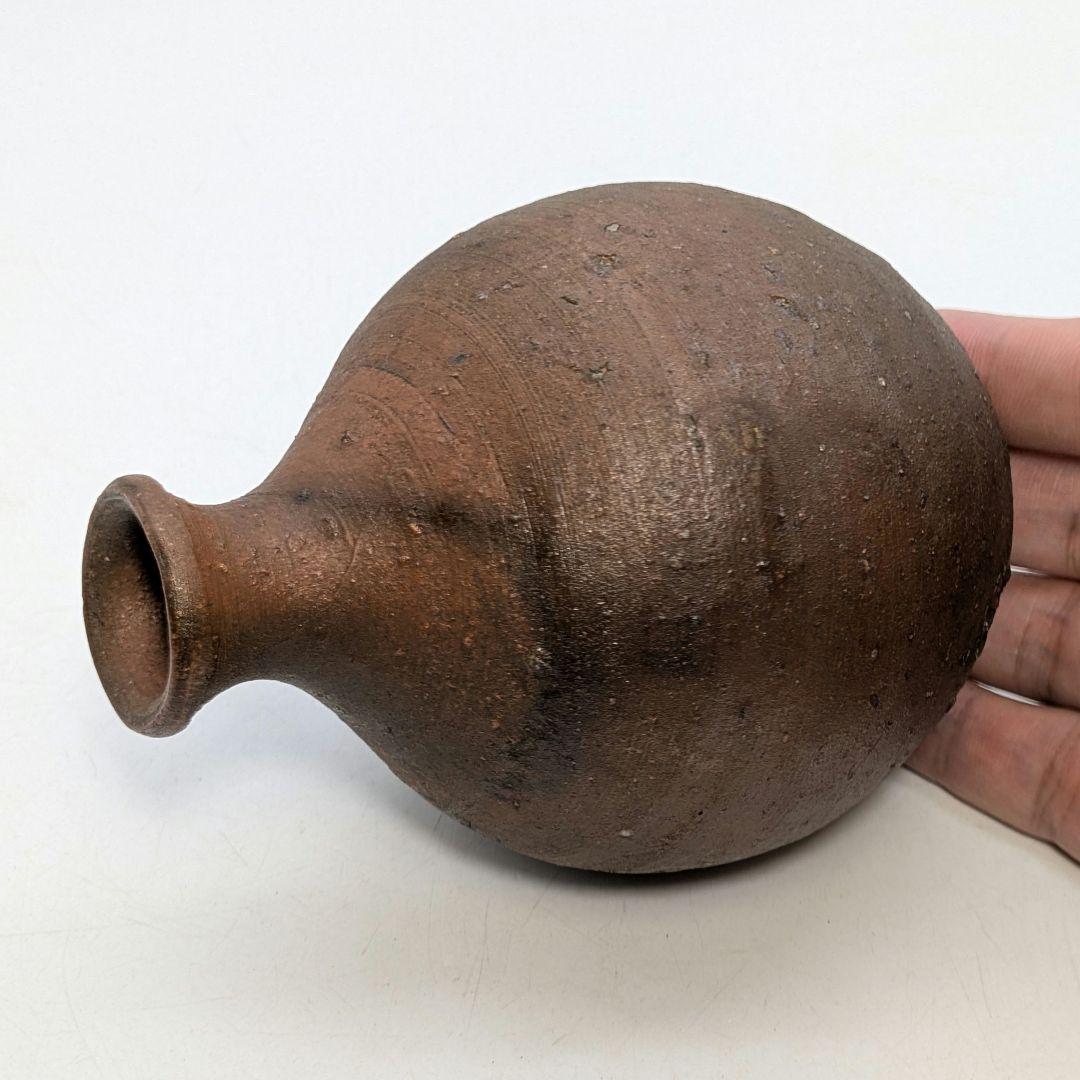 岡山県重要無形文化財 藤原建 備前焼 徳利 共箱 とっくり 酒器 食器 花器