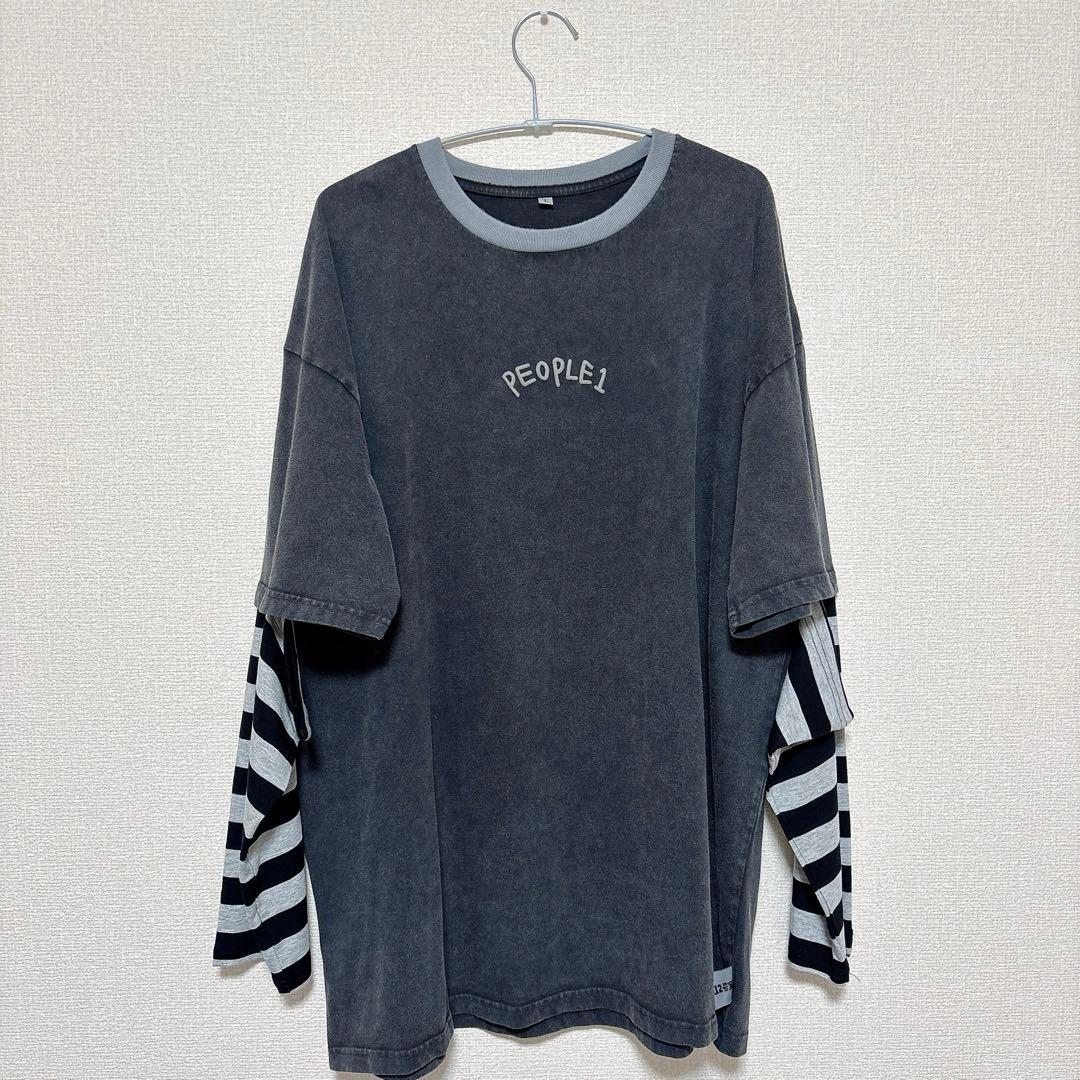 ミュージシャン PEOPLE 1 LAYERED LS TEE