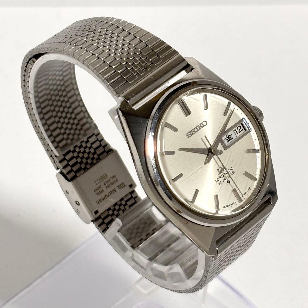稼働 SEIKO LM ヴィンテージウォッチ 23石 自動巻き ボーイズ 腕時計