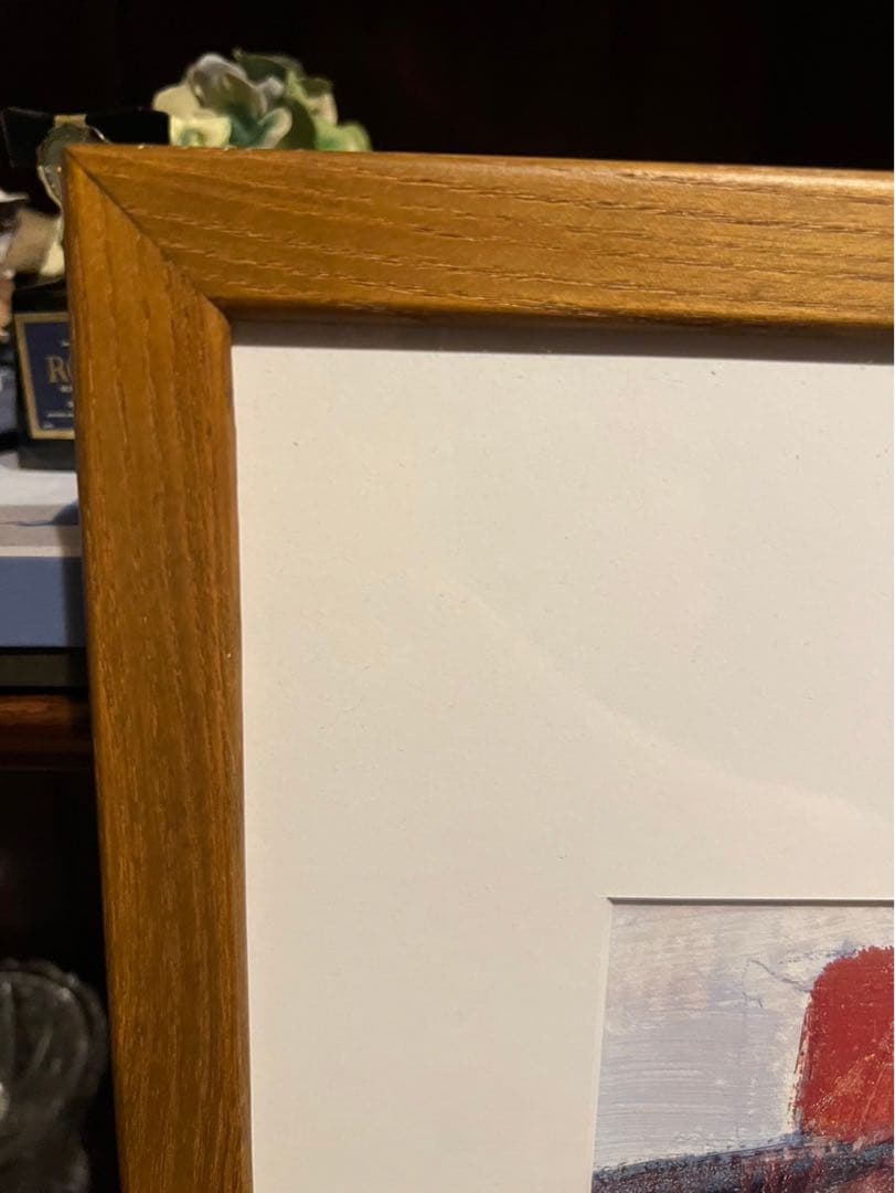 荻須高徳 ブティック 額縁 アート インテリア