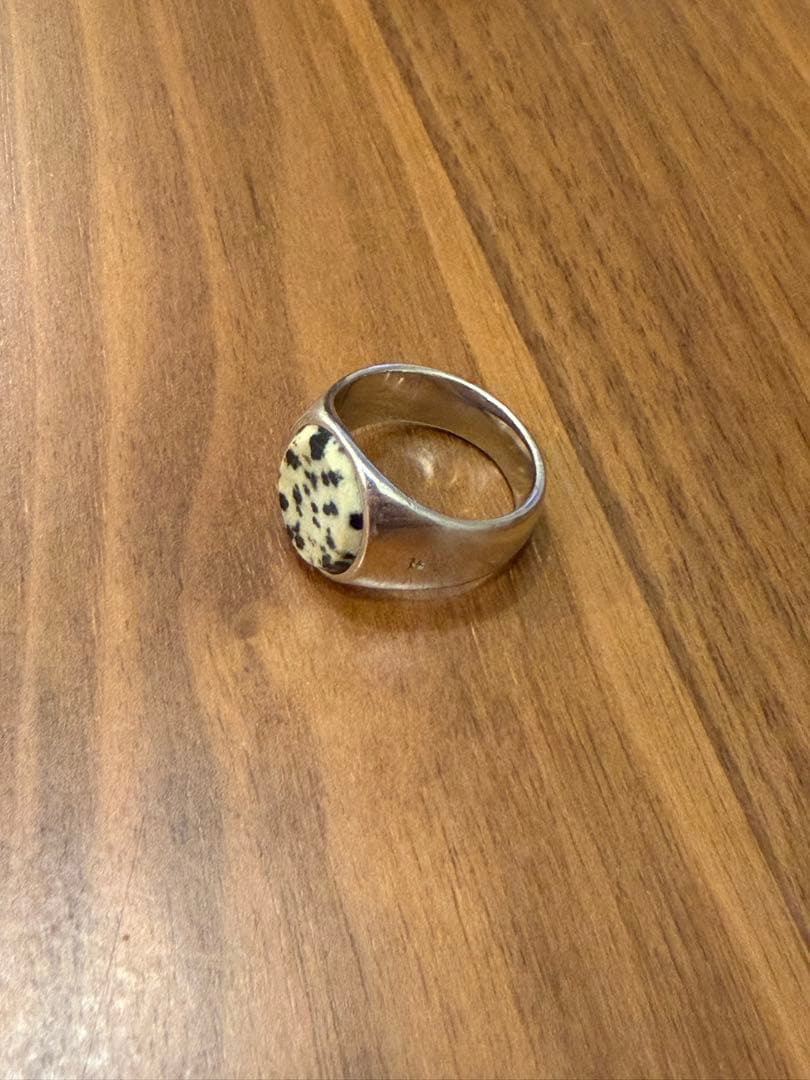 TOM WOOD レオパード/オーバル/サイズ56 (約15〜16号)