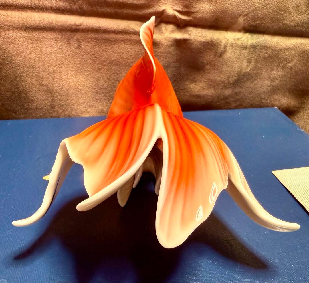 Noritake ノリタケ 金魚（大）置物 オールドノリタケ 極美品 外箱