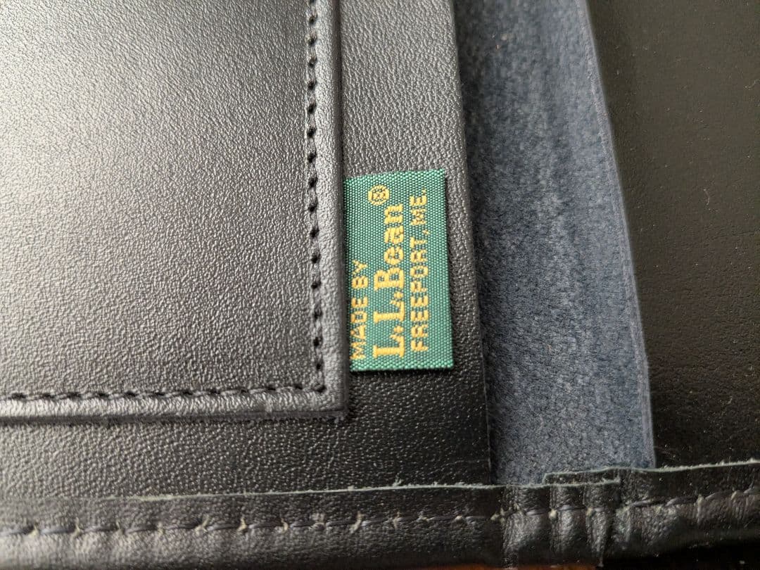 L.L.Bean 黒 レザー マルチケース