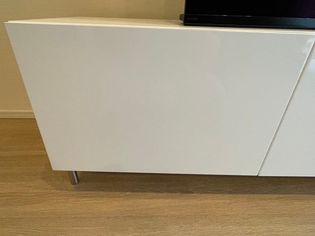 IKEA BESTÅ ベストー テレビ台＋脚4本＋サポート脚2本