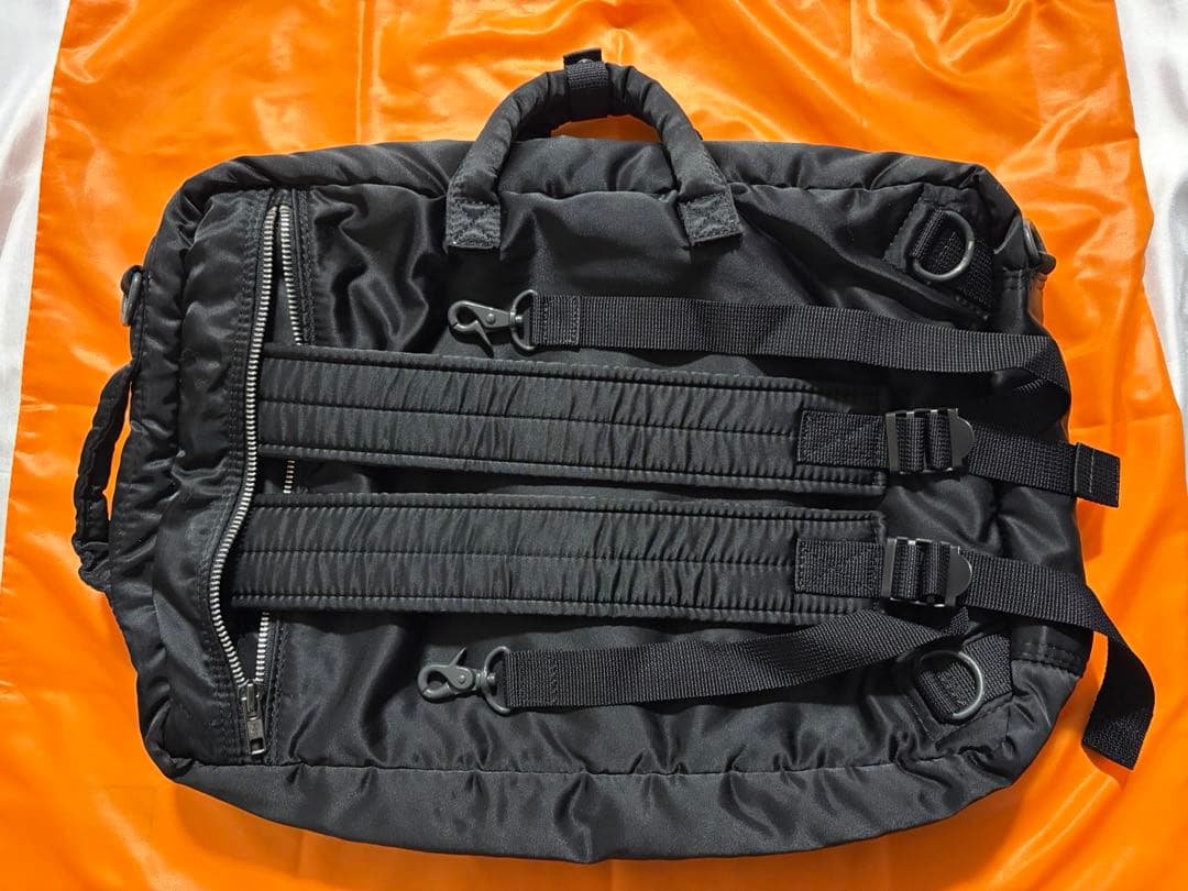 吉田カバン　PORTER　ポーター タンカー　3wayブラック ビジネスバッグ