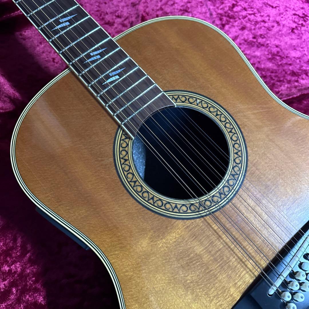 メンテ済 Tornado by Morris GXX-12 12弦エレアコギター