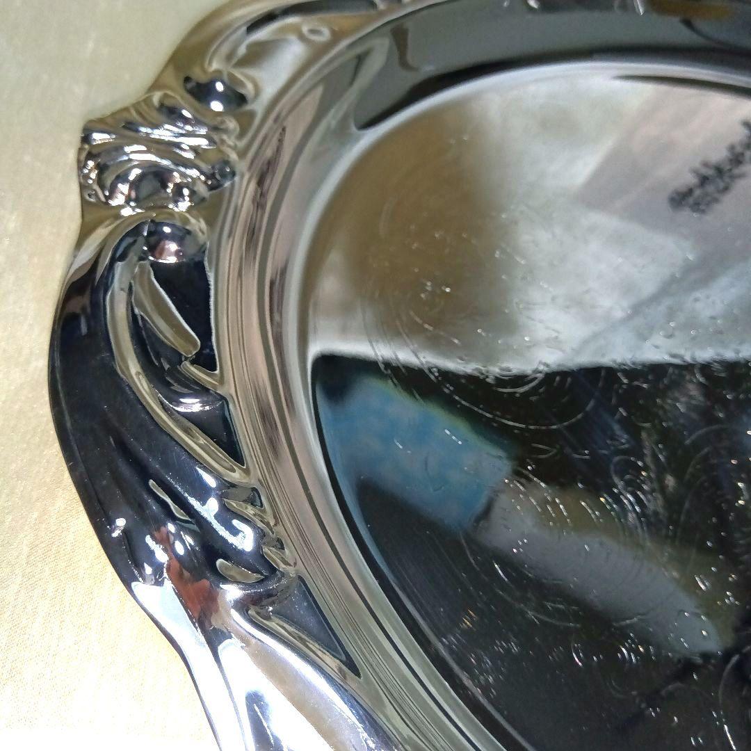 最終値下げ❗未使用✨銀製品/シルバーコーティングローズ 小判トレー 0