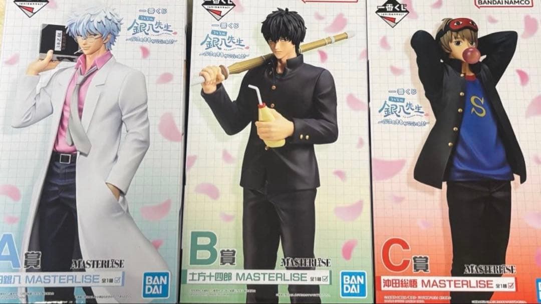 一番くじ　3年Z組　銀八先生　フィギュア　おまけ　A賞　B賞　C賞　I