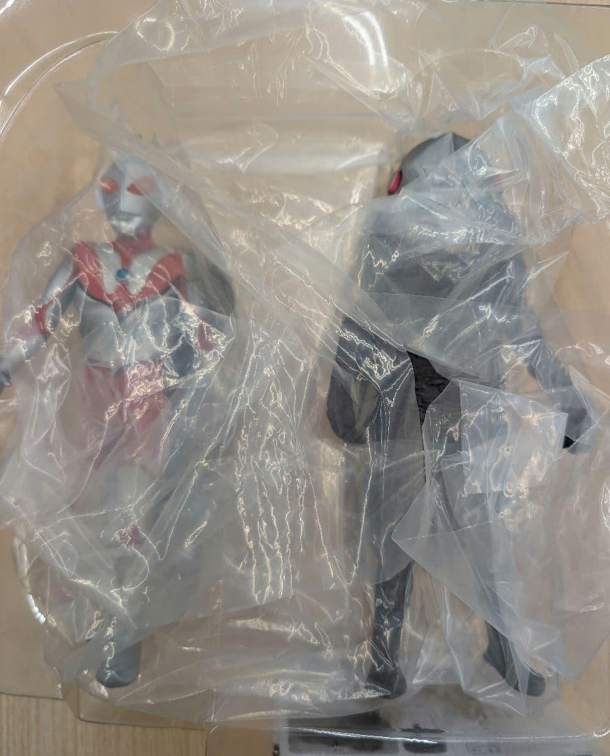 大怪獣シリーズ。にせウルトラマン＆ザラブ星人。発光Ver。