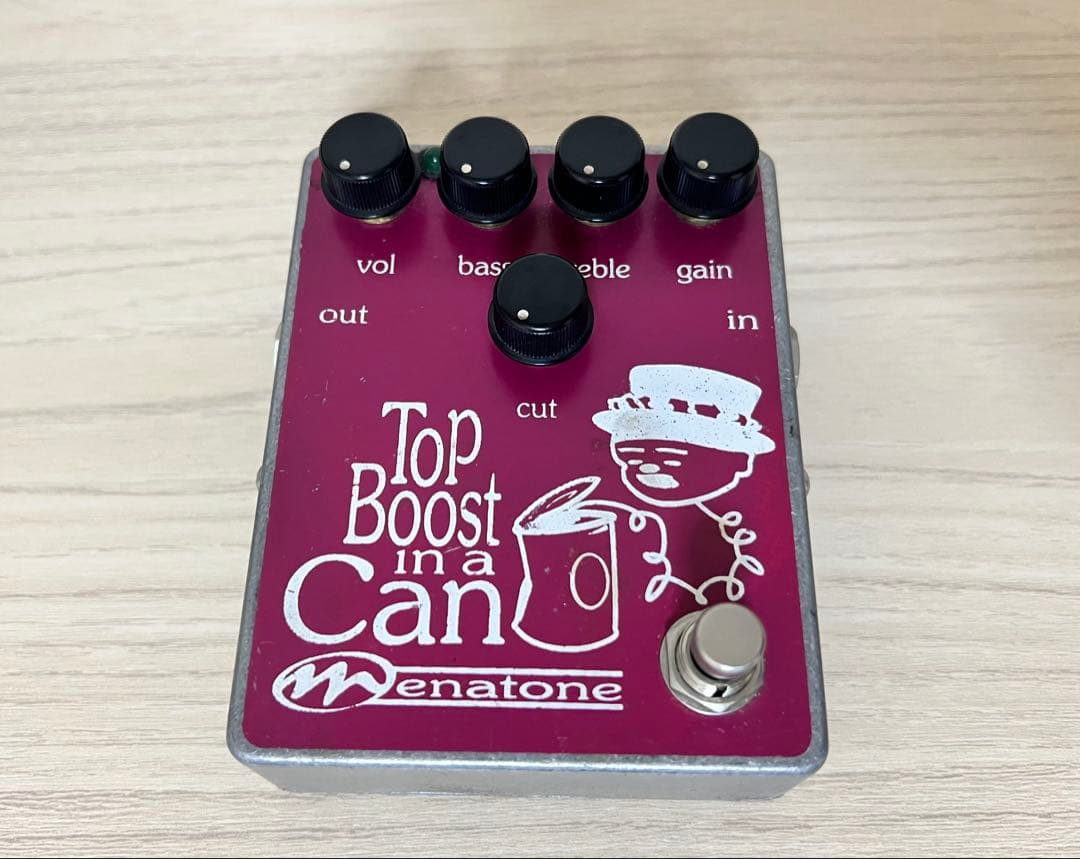 ギター Menatone Top Boost in a Can Five Knob