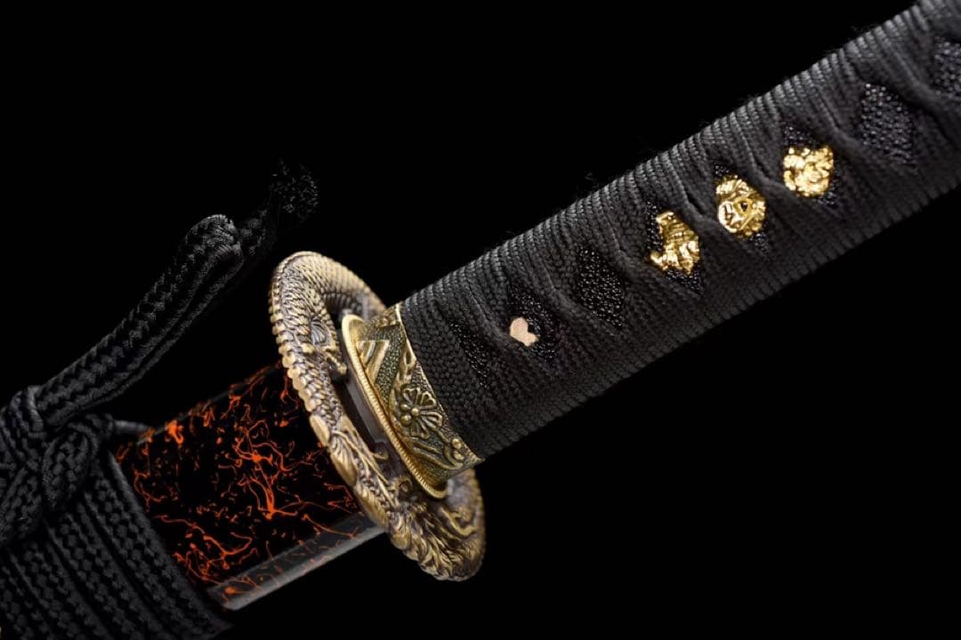 蟠龍武士 刀装具 日本刀 武具 鑑賞刀 居合刀 模造刀 舞踊刀