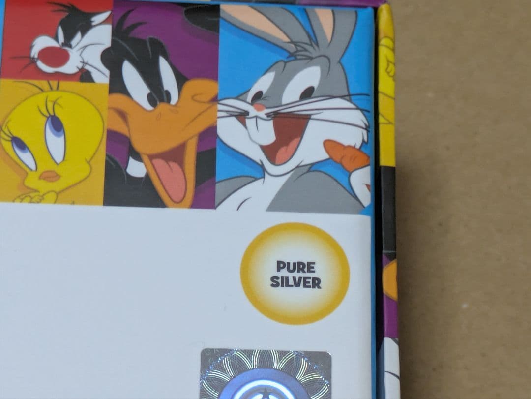 ルーニー・テューンズキャラクター1オンス純銀