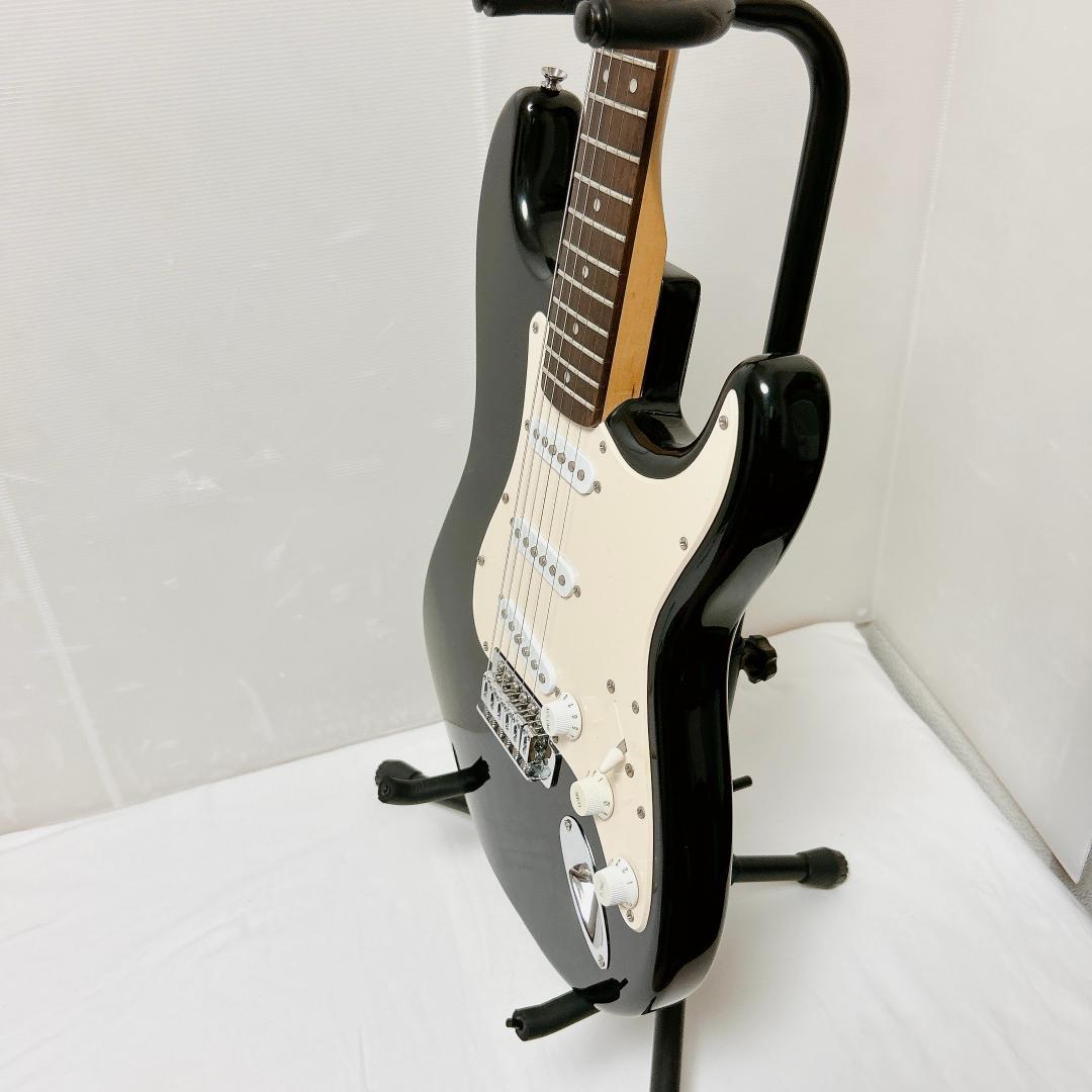 美品 Squier スクワイヤー ストラトキャスター バレット ブラック 黒
