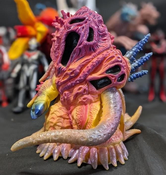 ウルトラマンネクサス＆登場怪獣・宇宙人（バンダイ）ソフビフィギュア７体セット＋２