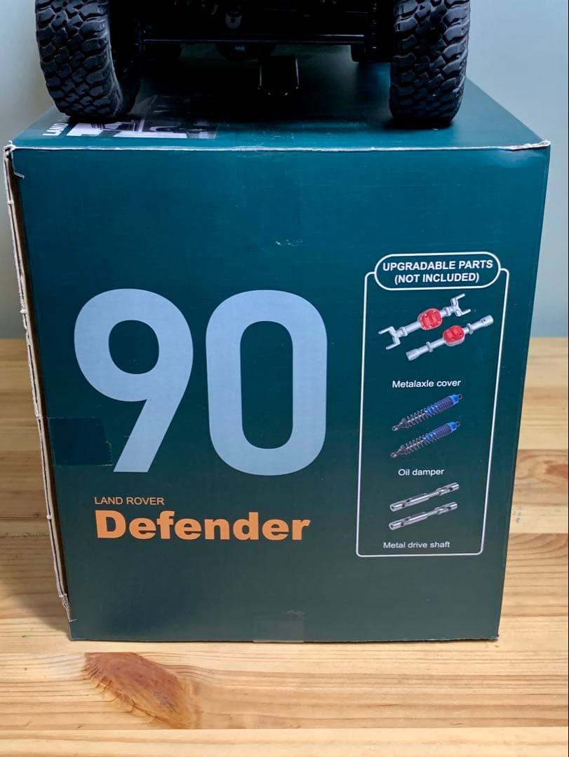 ペ*ル様 【技適】ディフェンダー90 1/12スケール RCカー イエロー