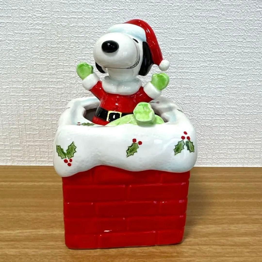 スヌーピー サンタ　オルゴール　schmid snoopy peanuts