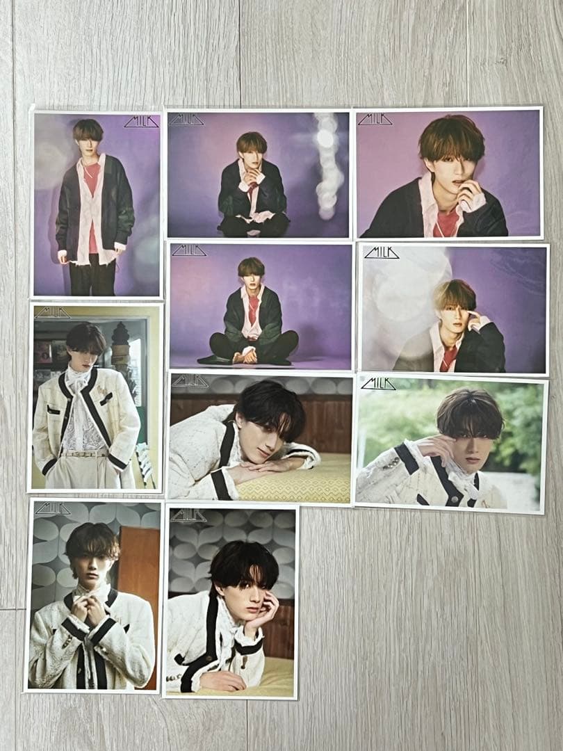 M!LK 山中柔太朗 生写真 114枚 まとめ売り