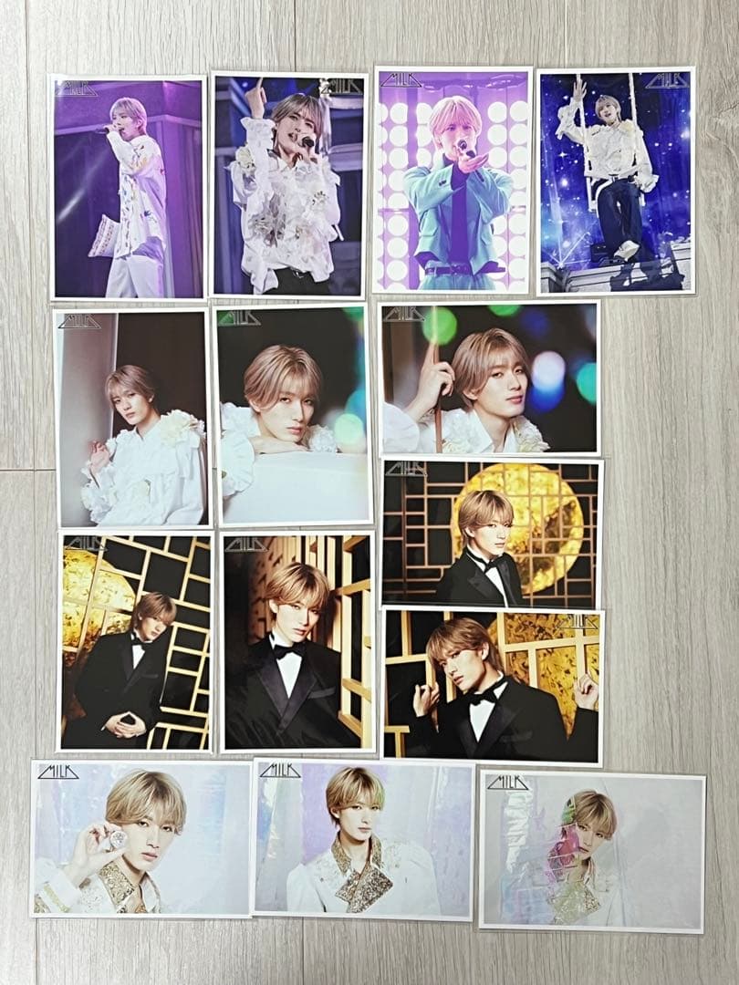 M!LK 山中柔太朗 生写真 114枚 まとめ売り