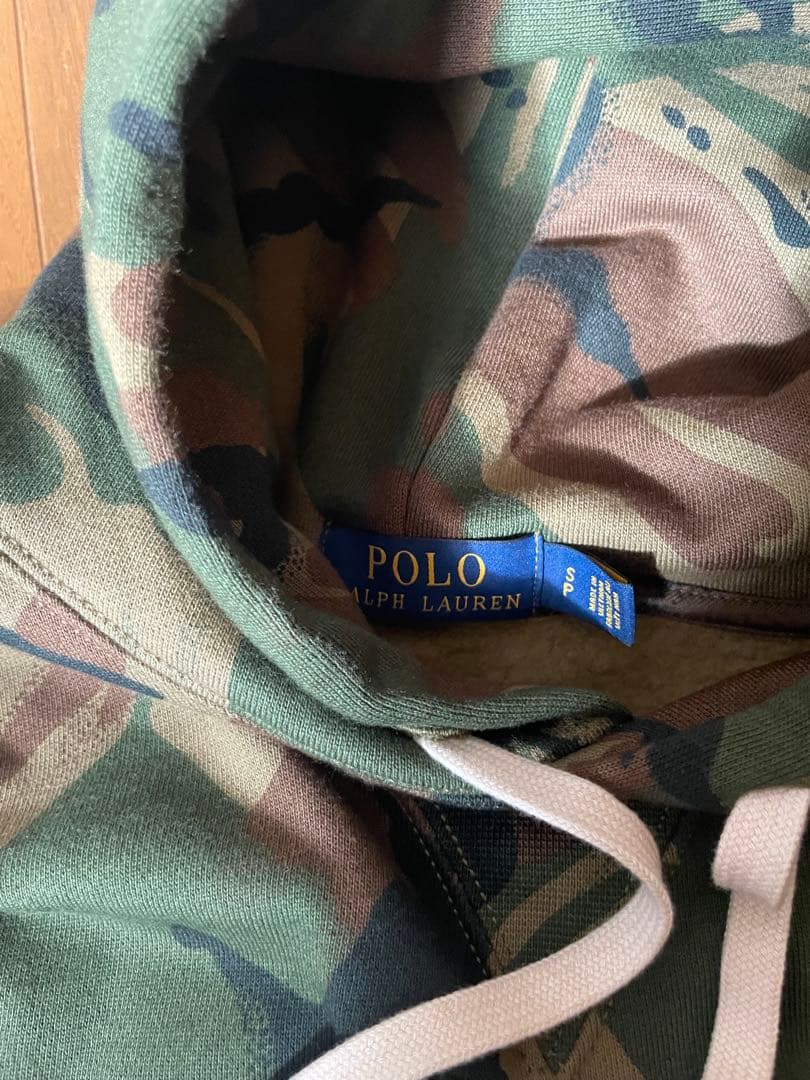 POLO RALPH LAUREN 迷彩 パーカー 短丈