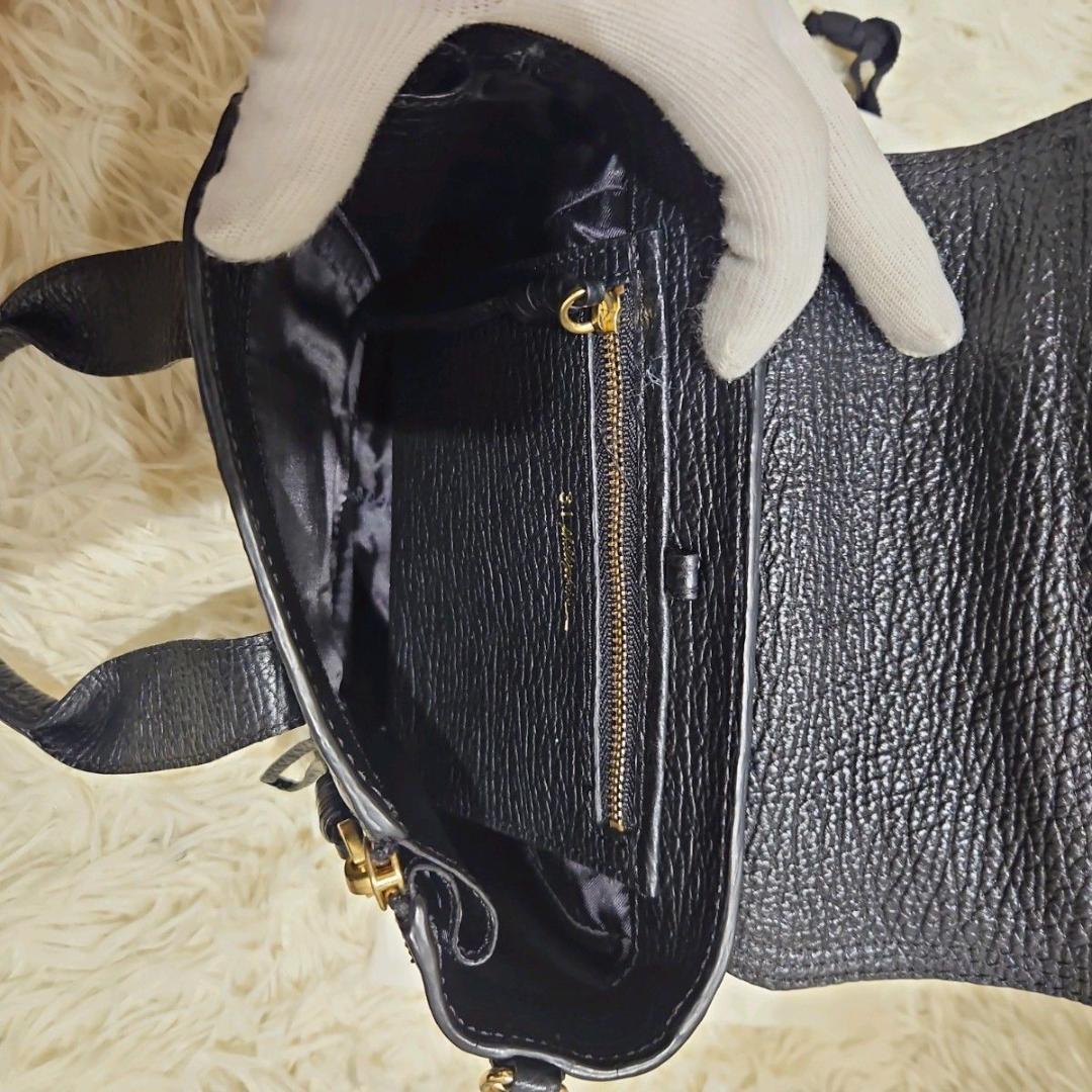 未使用級 3.1 Phillip Lim パシュリ ミニサッチェルバッグ 黒 S