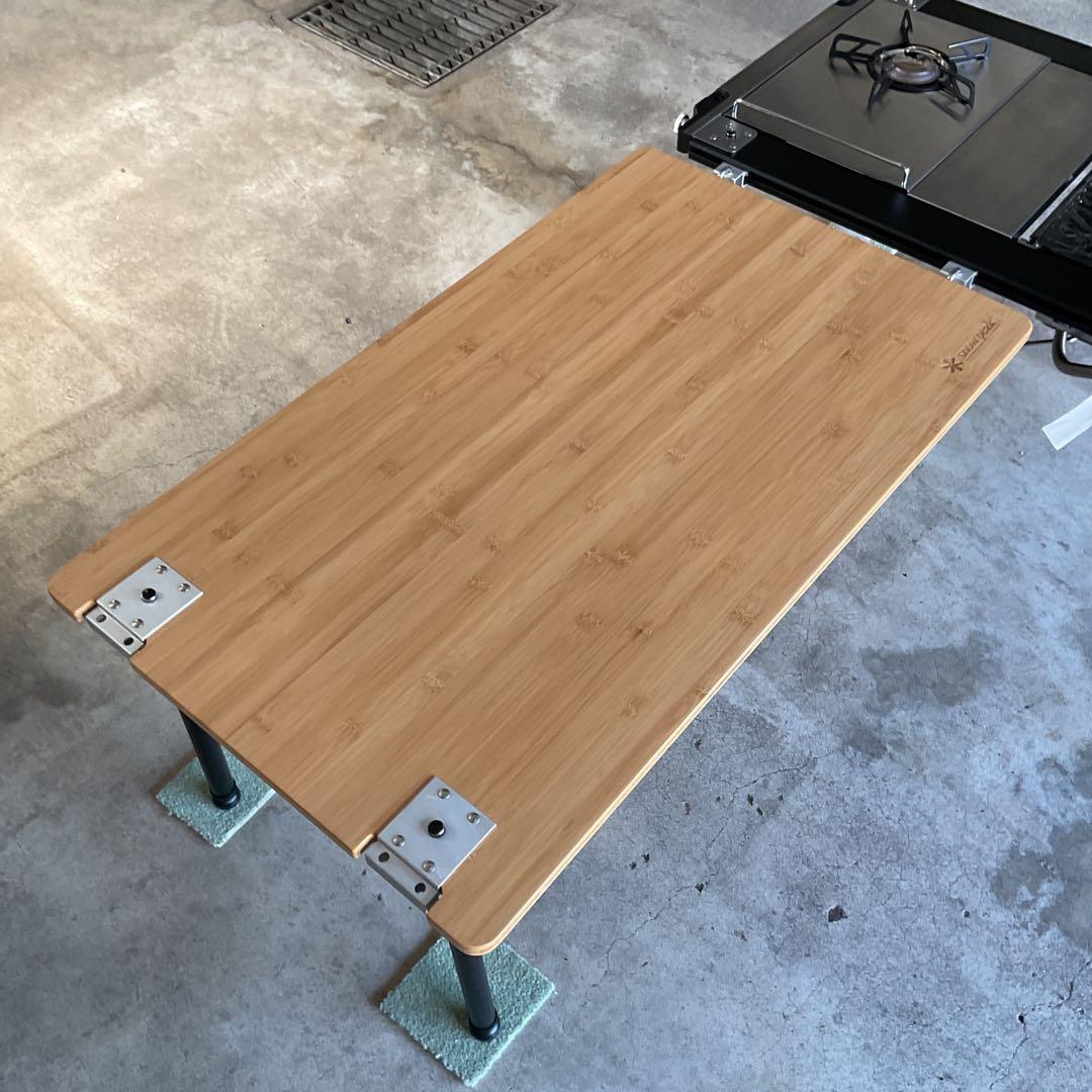 P.M  美品 マルチファンクションテーブル竹 スノーピーク