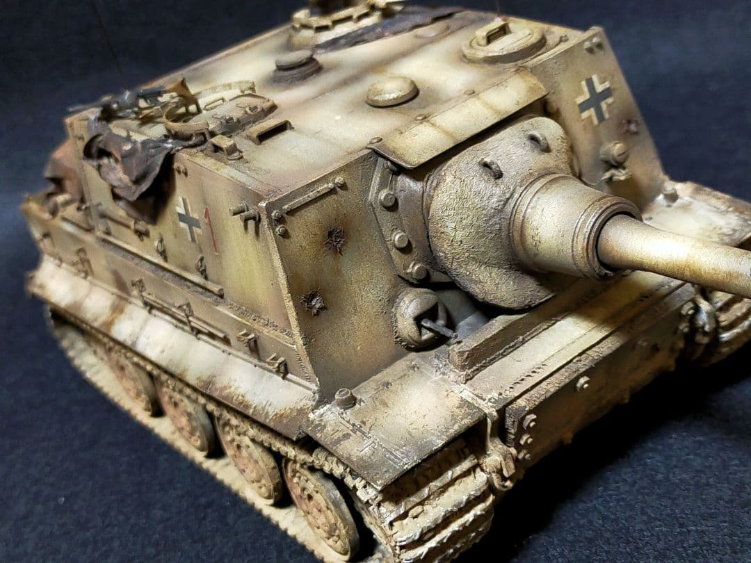 1/35 タイガー重戦車 ティーガー完成品