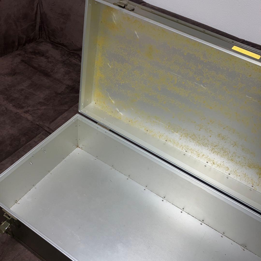 ミリタリー　アルミコンテナ　放出品　89×38×24(cm)