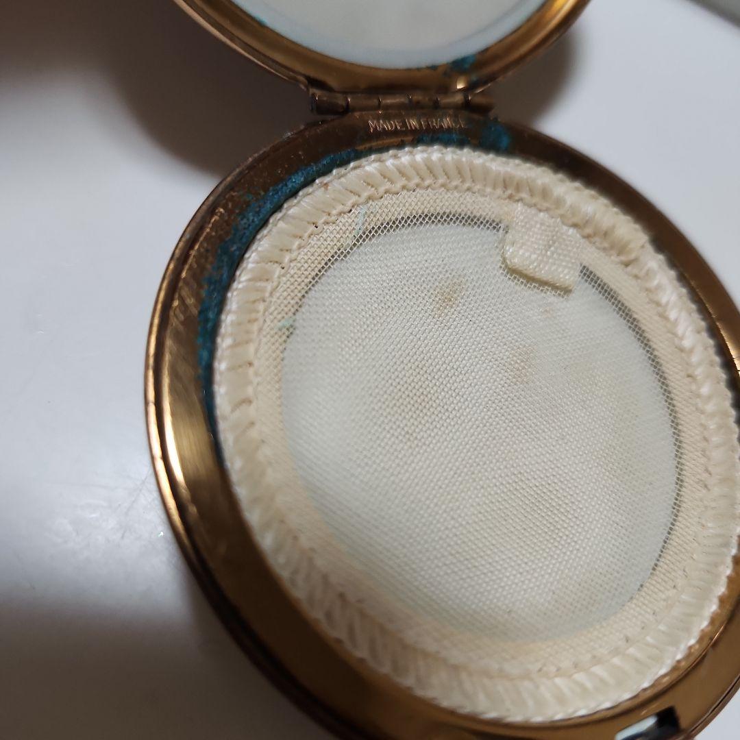 リモージュ　コンパクトミラー、リップケース　昭和レトロ アンティーク