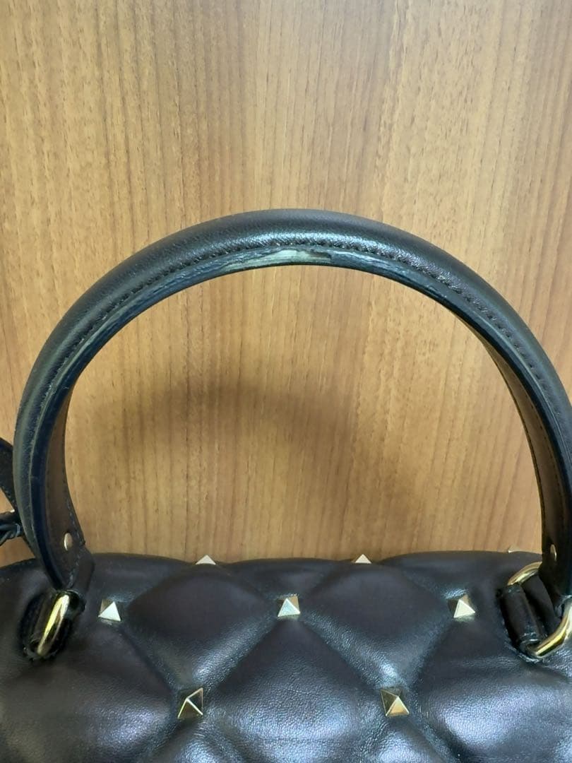 ¥82,000→¥69,500バレンティノ キャンディースタッズレザーバッグ