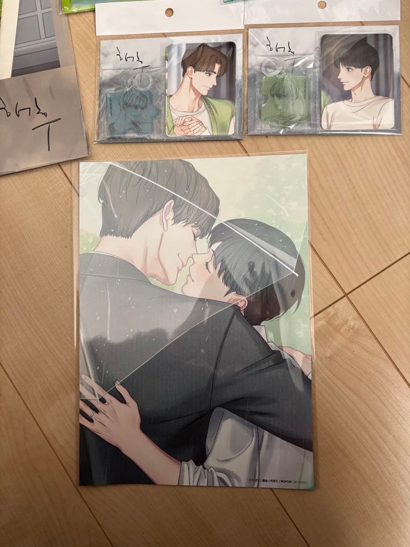 韓国 記憶の片隅 BL アクリルスタンド 特典 フォトカード