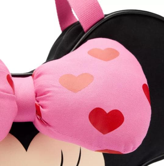新作【日本未発売】ミニーマウス ビッグフェイス トートバッグ バレンタイン