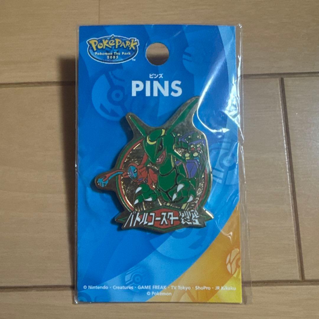 ポケパーク ピンズ バトルコースター 裂空 デオキシス&レックウザ