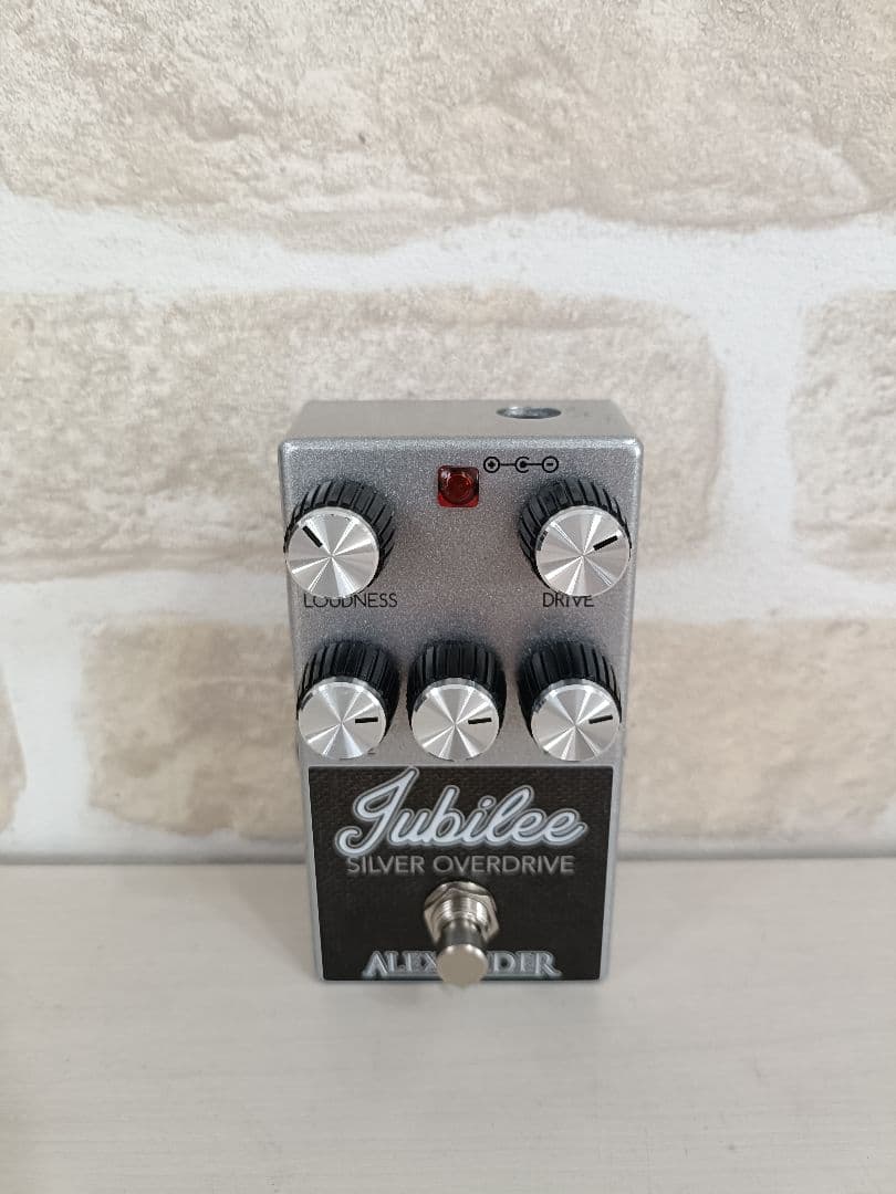ギター AlexanderPedals Jubilee Silver Overdrive