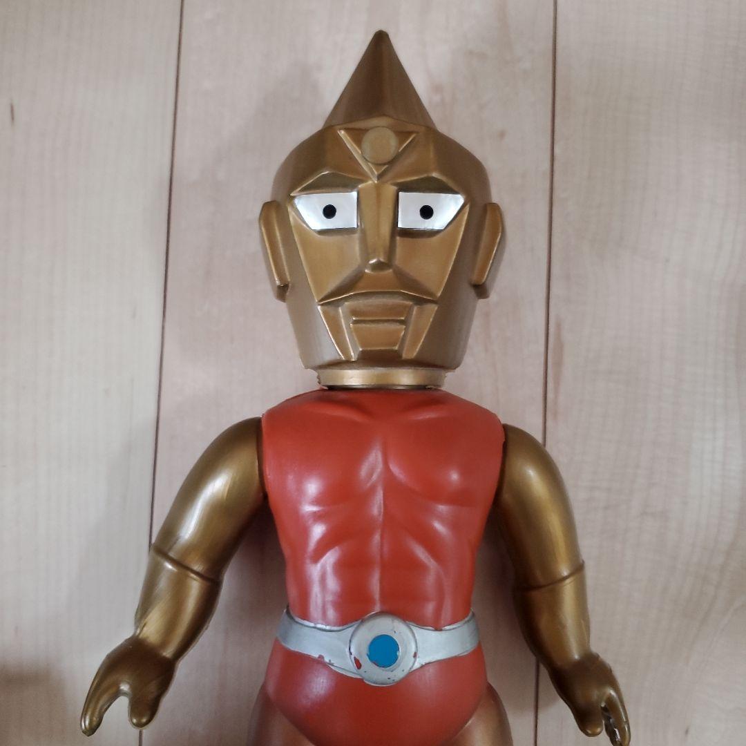 スペクトルマン　ぱちソフビ　特大43cm　(プラスチック製)　当時物　レア