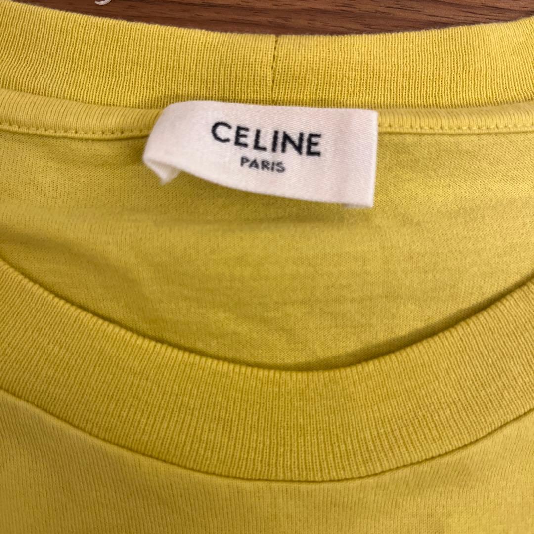 CELINE イエロー Tシャツ　「美品」